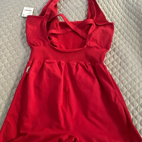 FP Movement Good Karma Runsie in Red -L/XL - Picture 3 of 4